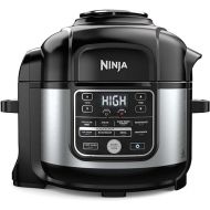 Ninja Foodi OS300 10-in-1 6.5-Quart Pro Pressure Cooker Air Fryer Multicooker, Stainless, Indoor grill’s wide temperatureCyclonic Grilling Technology 500F, Smoke Control System