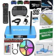 The New S 5 M A X, 2024 Pack,1 Voice,1 Keyboard Remote, 1 HDMI, Tf Card, Memory Stick, Cat 6,LED Light Strip, Cable Ties, (Easy Detailed Install Instructions by Seller, Phone Support Included