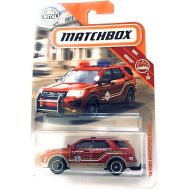 Matchbox 16 Ford Interceptor Utility Red/Orange 42/100 MBX Rescue 1/120