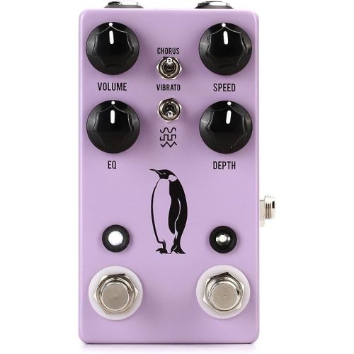 제네릭 JHS Emperor V2 Chorus/Vibrato Pedal with Tap Tempo with 3 Patch Cables