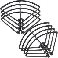 Drone Frame Propeller Guard Blade Protective/Fit for SJR/C SJRC S70W S70 RC Quadcopter Drone/Fit for Holy HS100 HS100G Spare Parts (Color : 8pcs Black)