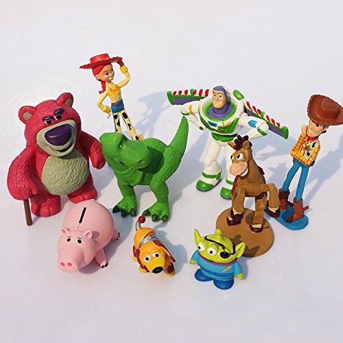 제네릭 Generic 9pcs/Set 7-8 cm Toy Story Action Figure Set (with Box)