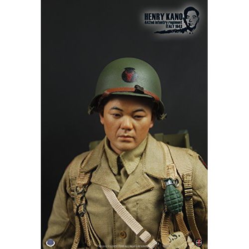 제네릭 Generic Soldier Story Henry Kano 442nd Infantry Rogiment Italy 1943 1/6 Scale SS059