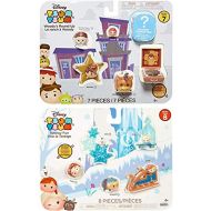 Generic Roundup Tsnowy Frozen Pack Anna Elsa Olaf Toy Story Figures Bundled Woody / Jessie Bullseye & Stinky Friends Edition Tsum Collection Character Pack 2 Items
