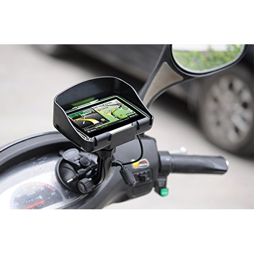 제네릭 Generic Rage - All Terrain IPX7 Waterproof Motorcycle GPS Navigation System (4.3 Inch, 4GB, Bluetooth, Green)