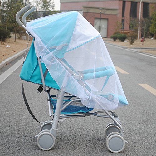 제네릭 Generic Mosquito Net Bug Net for Baby Strollers Infant Carriers Baby Cradle Ultra Fine Mesh Protection Against Mosquitos No Harmful Chemicals Help Baby Stay Away from Bugs (White)