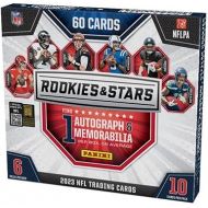 2023 Panini Rookies & Stars Football Trading Cards Mega Box (1 autograph & 1 memorabilia card per box)