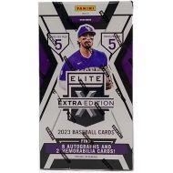 2023 Panini Elite Extra Edition Baseball HOBBY box (5 pks/bx)