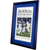 Framed & Ready to Hang LA Times Dodgers MLB 2020 World Series Championship Newspaper - Blue Heaven