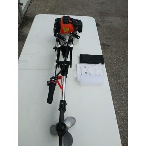 제네릭 63cc 2 Stroke Gas 4hp Outboard Motor Jon Boat, Zodiac, Dingy