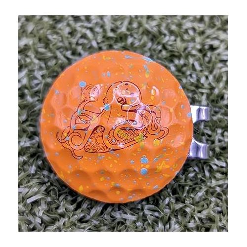 제네릭 Vice pro Plus drip Real Golf Ball Marker with Magnetic hat Clip Limited Edition - Octopus