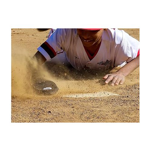 제네릭 Credenz Baseball and Softball Sliding Mitt - Premium Neoprene, Durable Board Insert, Fits Both Hands, Unique Strap, Comfortable and Lightweight