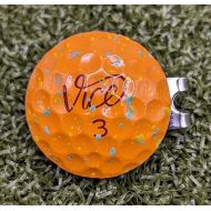 Vice Pro Plus Drip Limited Edition Never Putt Alone Golf Ball Marker with Magnetic Hat Clip