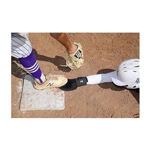 제네릭 Baseball Sliding Mitt - Ergonomic Design, Easy On & Off, Protective Baseball Softball Glove with Wrist Guard for Base Runners