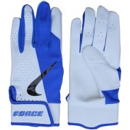 Nike Force Edge Men's Baseball Gloves - Blue/White - Medium