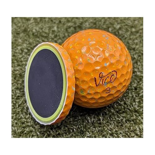 제네릭 Vice Pro Plus Never Putt Alone Cross Section Golf Ball Marker Poker Chip Style