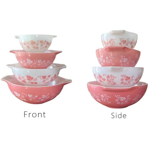 제네릭 4pcs Display Stands for Pyrex Mixed Cinderella Bowls, Stacker Stacking Rings for Pyrex Bowls, Bowl Display Stands for cabinet, Cabinet Organizer, SPANSEE, Mint Green