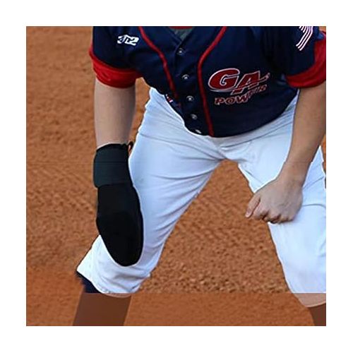 제네릭 Sliding Mitt, Baseball Sliding Mitt, Baseball Catchers Gloves, Baseball Softball Sliding Glove for Kid Youth Adult, Wrist Support Sliding Mitt Glove for Softball Outdoor Sports