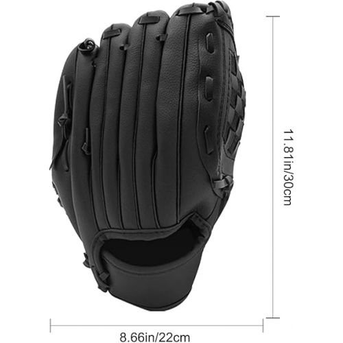 제네릭 Baseball Training Gloves | Fielders Training Glove | Trainer Baseball Gloves | Catchers Gloves, Baseball Mitt Adults, Youth Baseball Gloves, Child Baseball Gloves, Beginner Baseball Gloves