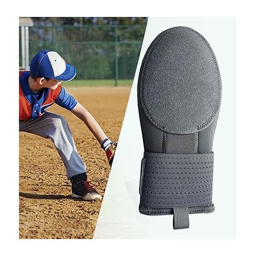 제네릭 Baseball Softball Sliding Gloves Protective Gloves Breathable for Teen Adults Hand Protection Neoprene for Base Running