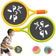 Children's Racket - Kids Badminton Rackets | Tennis Training Racket | Children Tennis Racquet | Tennis Racquets Gift Set for Beginners, Outdoor Indoor Sports of 3 Years Old+