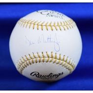 Don Mattingly PSA DNA Coa Autograph Rawlings Gold Glove Award Signed Baseball