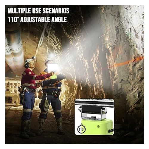 제네릭 Work Light Compatible with Ryobi Light 18V One+ Li-ion and Ni-mh Battery, Portable Flashlight Cordless LED Work Light 32W 5000LM Flashlight Battery Powered Flood Lights for Emergency