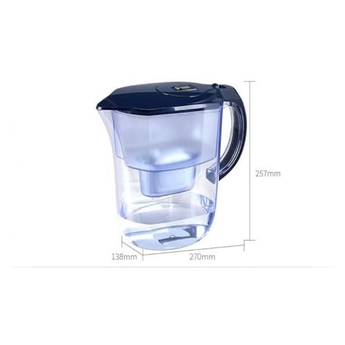 제네릭 ISP Alkaline 3.8L Water Filter Pitcher for Tap and Drinking Water with a Standard Filters, Lasts 2 Months, 5-Cup Capacity, Healthy, Clean, & Toxin-Free Mineralized Alkaline Water in Minutes