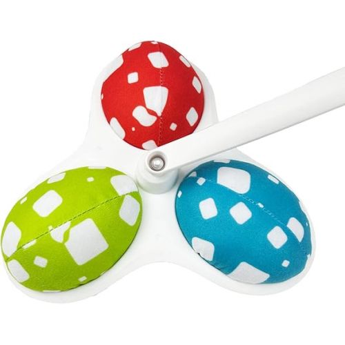 제네릭 petshopAna MamaRoo Replacement Toy Balls for Mamaroo Swing,More Choices for Interactive and Reversibletoy Balls That Complement The MamaRoo with Dark Grey Cool Mesh Fabric.