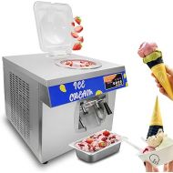 Yovtekc 24L/H Commercial Hard Ice Cream Machine, Countertop Gelato Ice Cream Maker, Italian Ice Machine Sorbet Maker for Snack Bar Restaurant, 15 min/Batch, Low Noise, 1300W 110V