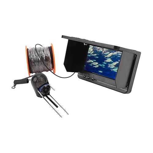 제네릭 Generic Underwater Fishing Camera, 4.5 Inch Large Screen Broadcasting Visual Fish Detector for Evening, Generickat0xdgvz1