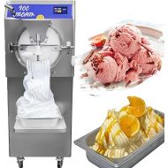 Wixkix 48L/H Commercial Hard Ice Cream Machine, 5 IN 1 Italian Ice Cream Machine, Gelato Maker Machine, Sorbet Maker, Slush Machine, Batch Freezer with Faucet, 15min/batch for Restaurant Bars 2200W