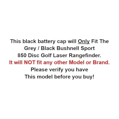 제네릭 for Bushnell Sport 850 Disc Golf Rangefinder Battery Cap - Look at Second Image! - Verify Your Model 1st - Cover Screw Replacement