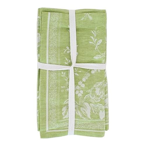 제네릭 Williams Sonoma Primavera Jacquard Napkins Spring Green - Set of 4