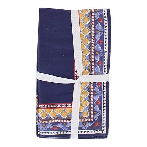 제네릭 Williams Sonoma Milazzo Sicily Napkins, Set of 4, MSRP $50