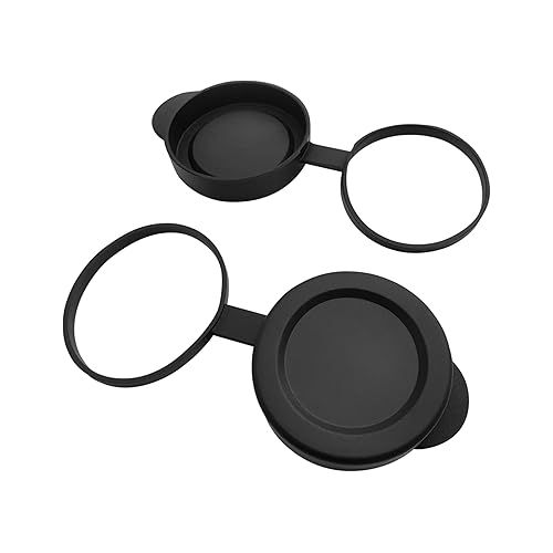 제네릭 42mm Binocular/Monocular Objective Lens Caps Internal Diameter 51.8-53.3mm Rubber Cover Set Black, (51.8-53.3LC)