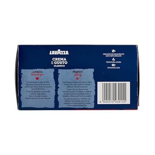 제네릭 Lavazza Espresso Crema e Gusto, Dark Roast, 18 Pods