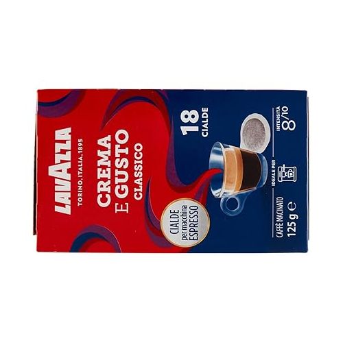 제네릭 Lavazza Espresso Crema e Gusto, Dark Roast, 18 Pods