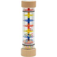 Rainmaker - 9 inch Wooden Rain Stick Montessori Toys for Babies 6 Months, Rattle Shaker Sensory Developmental, Raindrops Musical Instrument Rain Sound.