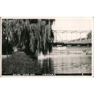 Boling Green Park Horicon, Wisconsin WI Original Antique Postcard