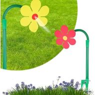 Crazy Dancing Flower Water Sprinkler,Large Flower Sprinklers,Easy to Install Dance Flower Sprinkler (Red)