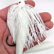Nantucket 1/2 oz. Swingtail Jig for Fluke, Sea Bass, Snapper, and Cod. 1.2 oz. Overall Jig Head with 8