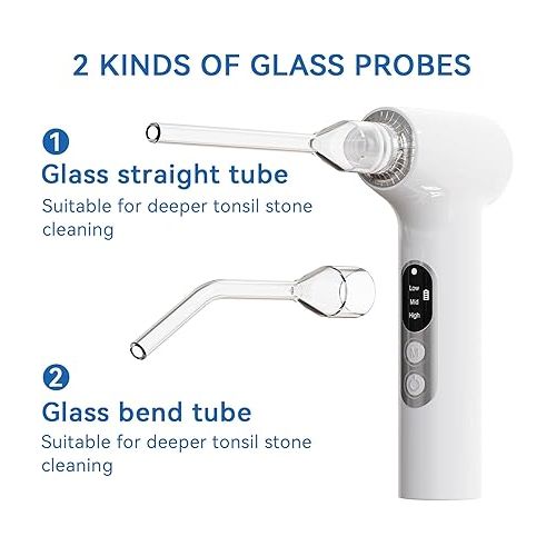 제네릭 Tonsil Stone Removal kit-Tonsil Stone Remover Vacuum-Rechargeable Tonsil Stone Remover-Fresh Breath-Oral Irrigator