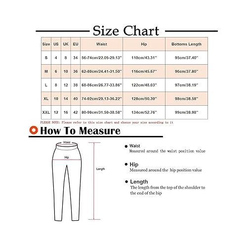 제네릭 Womens Linen Pants Summer Casual High Waist Elastic Cropped Trousers with Pockets Solid Plus Size Trendy Loose Fit Pants