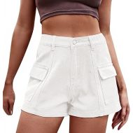 Womens Short 2024 Summer Plus Size Baggy Trendy Short Pants Drawstring Elastic Waist Lightweight Baggy Shorts