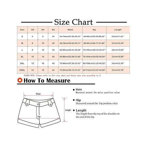 제네릭 Sports Shorts for Women 3 Pack Summer Fashion 2024 Plus Size Athletic Workout Pants Comfy Casual Yoga Cycling Hiking Shorts