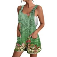 Rompers for Women Summer Outfits Shorts Pants Jumpsuit with Pockets 2024 Clothes