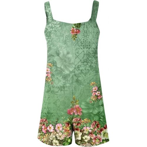 제네릭 Rompers for Women Summer Outfits Shorts Pants Jumpsuit with Pockets 2024 Clothes