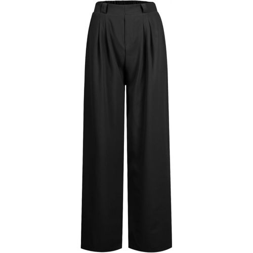 제네릭 Palazzo Pants for Women Dressy,High Waist Casual Wide Leg Long Pants Loose Business Work Office Trousers with Pockets