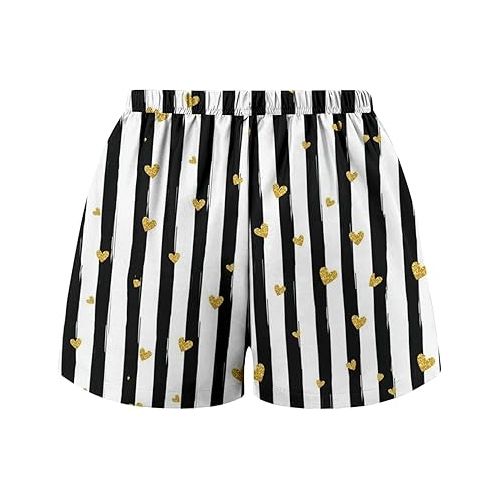 제네릭 Linen Shorts for Women 2024 Spring Fashion Solid Color Lace Up Casual Shorts Elastic Waist Pocketed Drawstring Shorts
